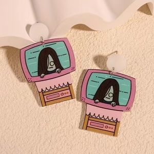 The Ring Halloween Boutique Earrings